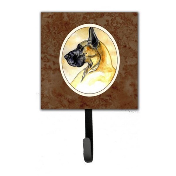 Carolines Treasures Fawn Great Dane Leash or Key Holder, 6 x 1.25 x 4.25 in. 7071SH4 - main